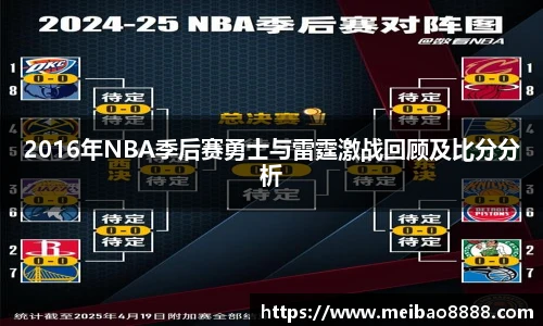 2016年NBA季后赛勇士与雷霆激战回顾及比分分析